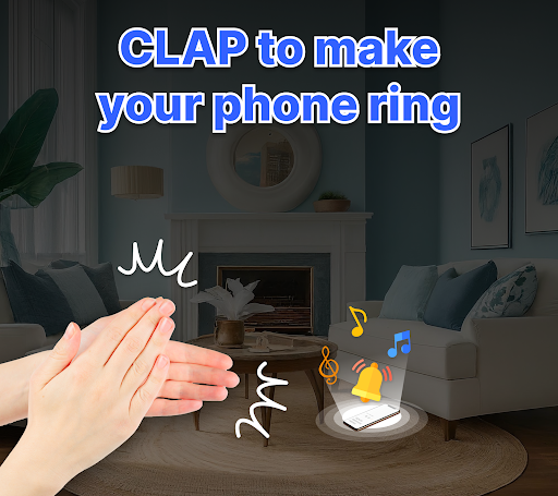 FiMe: Find Phone By Clap Hand Screenshot 1