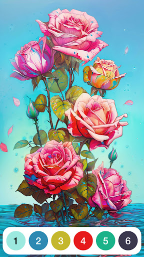 Paint by Number: Coloring Game Screenshot 1