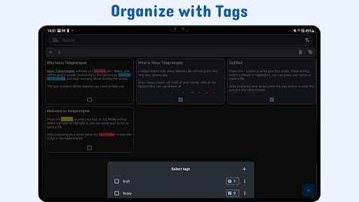 Nano Teleprompter Screenshot 24