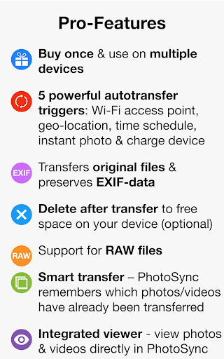 PhotoSync Bundle Add-On Screenshot 8