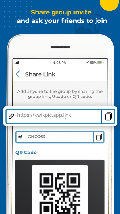 Kwikpic - Smart Photo Sharing Screenshot 4