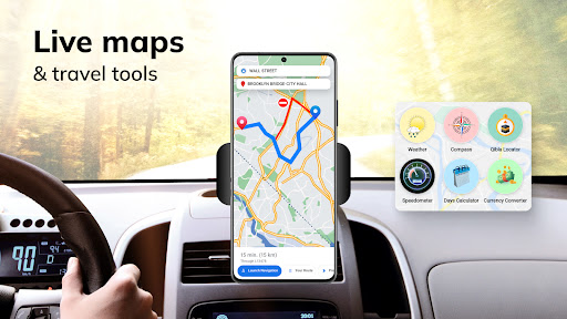 GPS Maps Voice Navigation App Screenshot 23