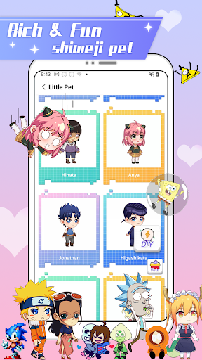 Anime Shimeji Screen Pets Screenshot 8