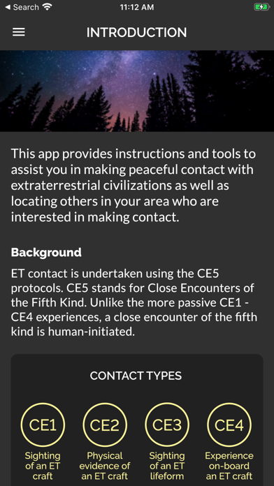 CE5 Contact Screenshot 1