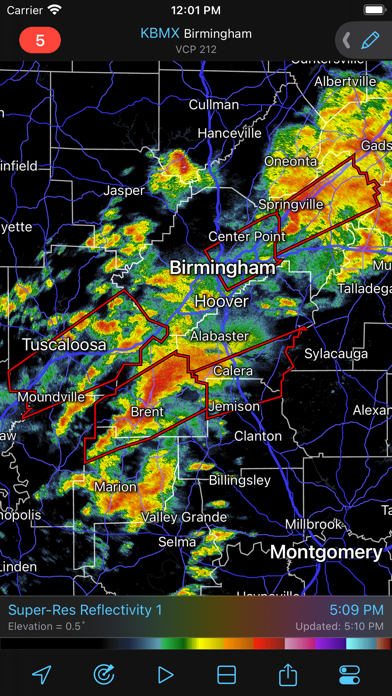 RadarScope Screenshot 1