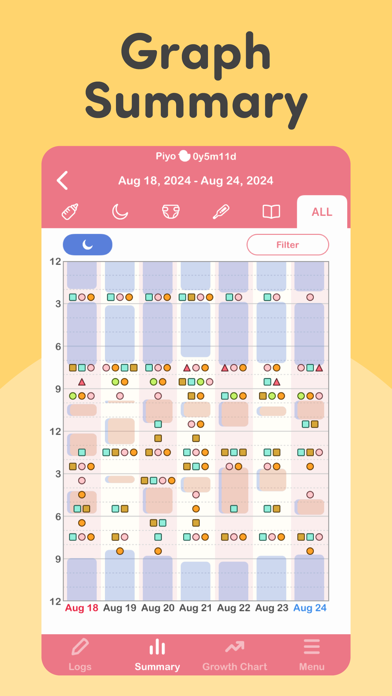PiyoLog: Newborn Baby Tracker Screenshot 4