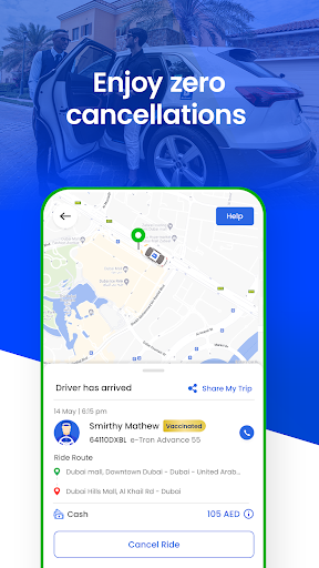 BluSmart:Premium Cabs in Dubai Screenshot 2