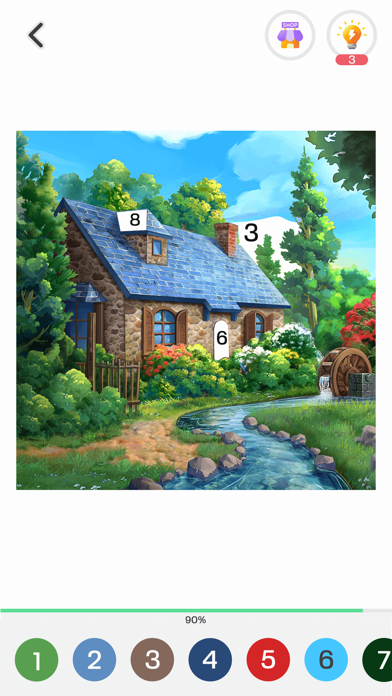 Tap Color Pro: Color By Number Screenshot 3