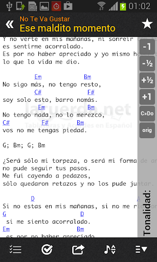 Latin Chords (LaCuerda PRO) Screenshot 2