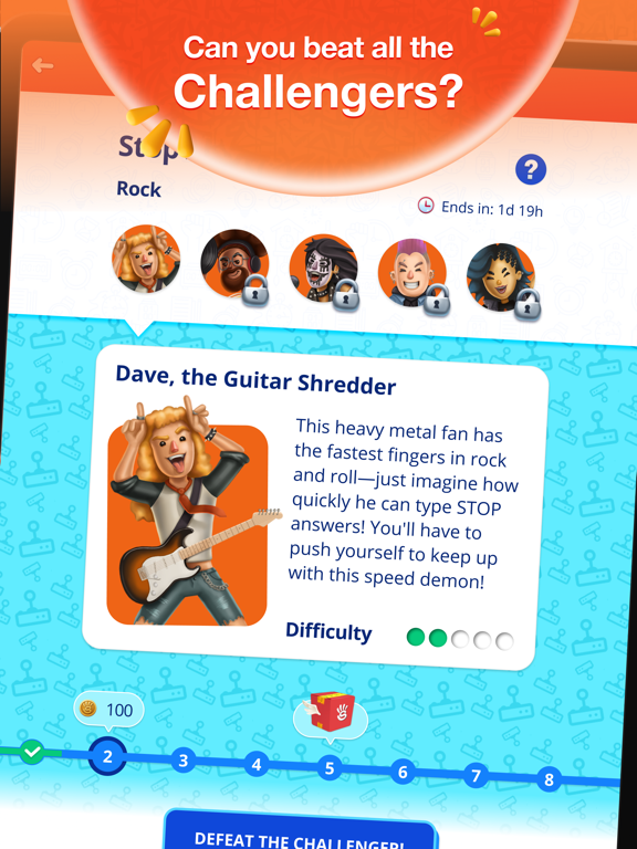 Stop 2 - Word Trivia Game Screenshot 4