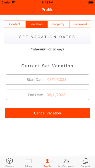 Parcel Pending Screenshot 3