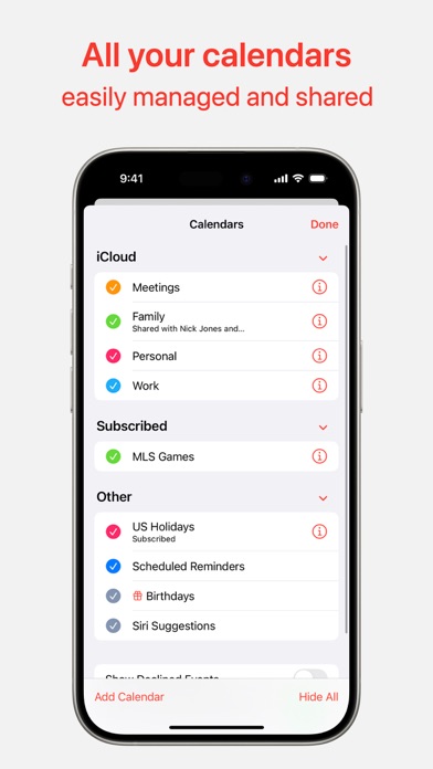 Holiday Calendar Screenshot 4