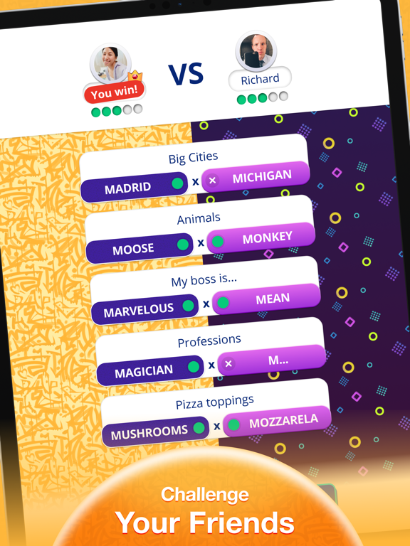 Stop 2 - Word Trivia Game Screenshot 3