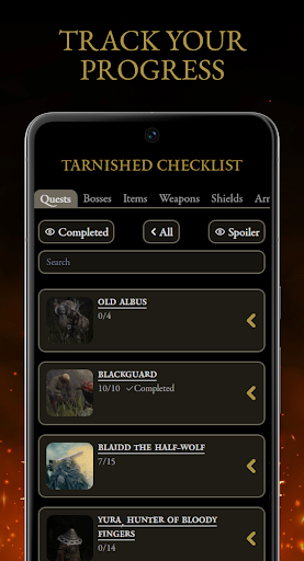 Tarnished Checklist Premium Screenshot 9
