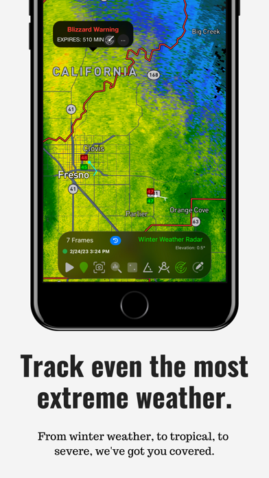RadarOmega: Doppler Radar App Screenshot 4