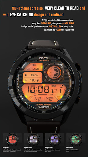 ILLUMINATOR Digital Watch face Screenshot 19