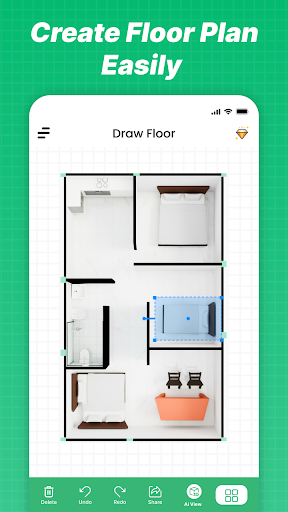 Modern House Design Draw House Screenshot 2