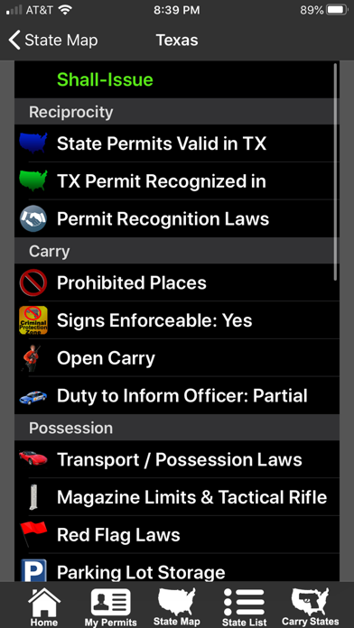 CCW – Concealed Carry 50 State Screenshot 2