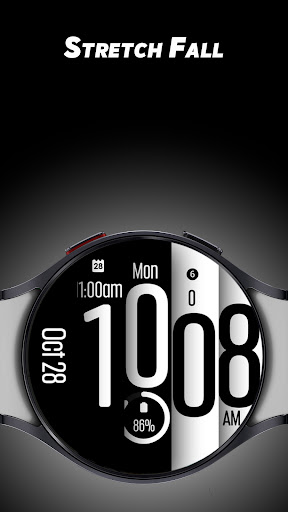 Stretch Fall - Watch face Screenshot 1