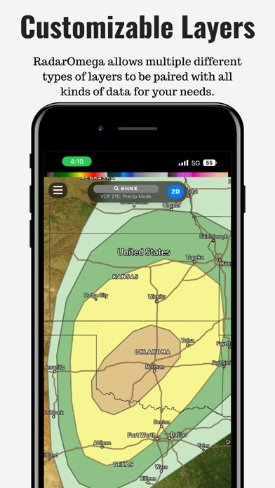 RadarOmega: Doppler Radar App Screenshot 7