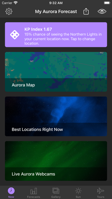My Aurora Forecast Pro Screenshot 1