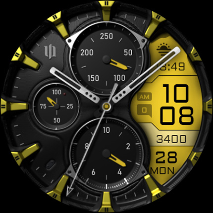 S4U Assen - Hybrid watch face Screenshot 13