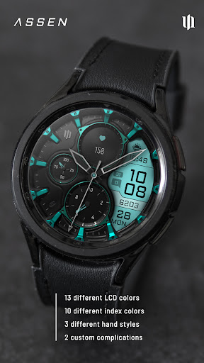 S4U Assen - Hybrid watch face Screenshot 2