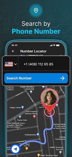 Mobile Number Locator App Screenshot 2