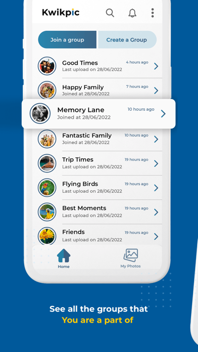 Kwikpic - Smart Photo Sharing Screenshot 5