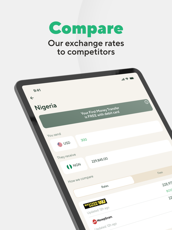 BOSS Money Transfer. Send Cash Screenshot 2