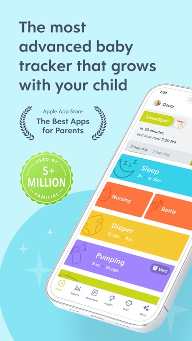 Huckleberry: Smart Baby Care Screenshot 1