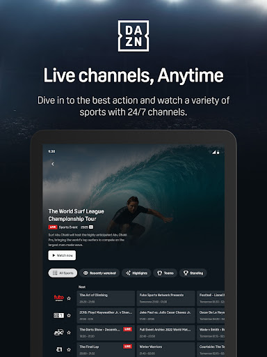 DAZN - Watch Live Sports Screenshot 15
