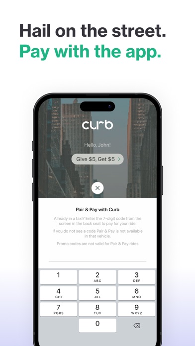Curb - Request & Pay for Taxis Screenshot 2