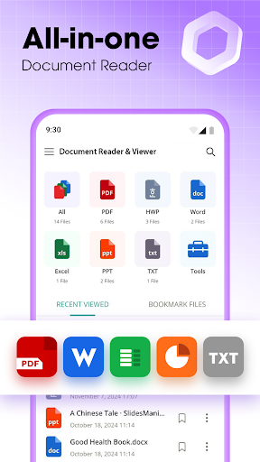 Document Reader & Viewer Screenshot 1