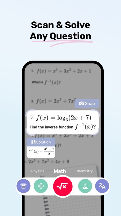 Homework AI - Math & Essay App Screenshot 1