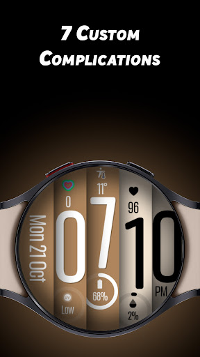 Stretch Fall - Watch face Screenshot 5