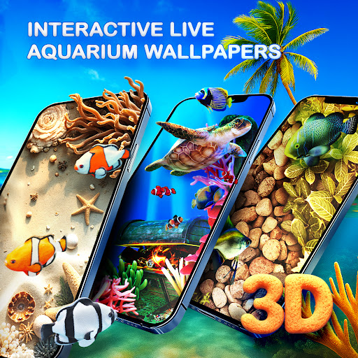 3D Aquarium Live Wallpaper Screenshot 1
