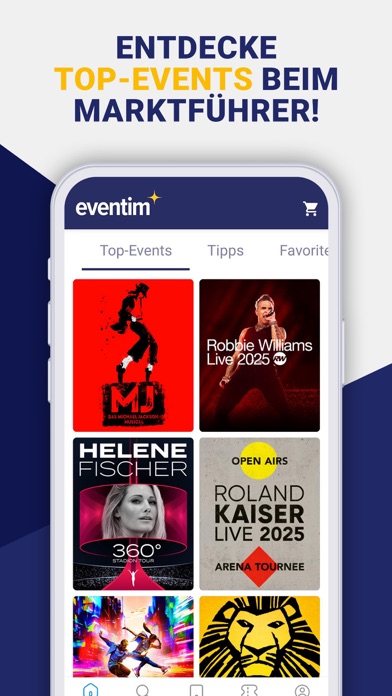 EVENTIM DE: Tickets for Events Screenshot 1