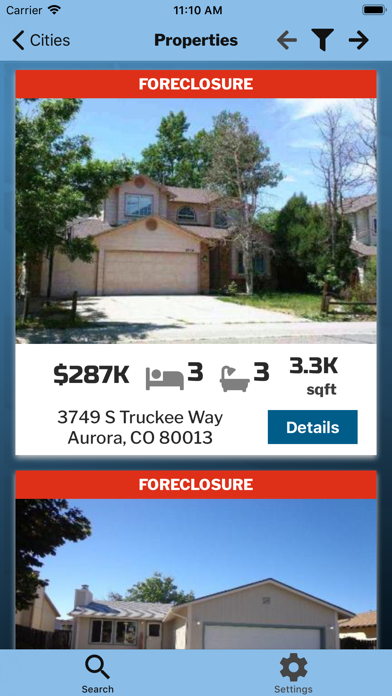 USHUD Foreclosure Home Search Screenshot 2