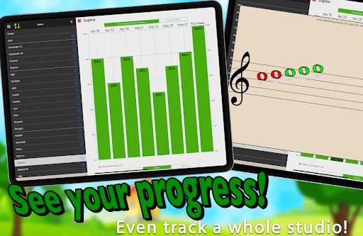 Flashnote Derby- music notes! Screenshot 5
