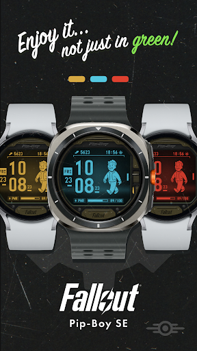 Fallout Pip-Boy SE Watch Face Screenshot 8