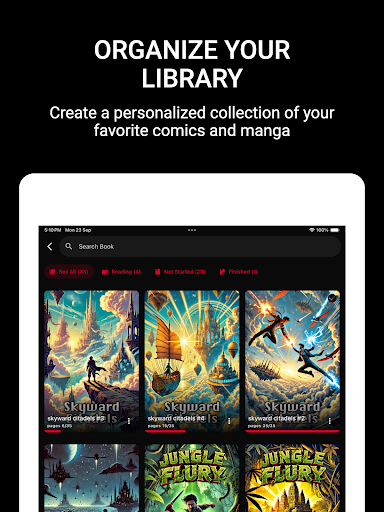 Comic Reader CBR, CBZ & PDF Screenshot 5