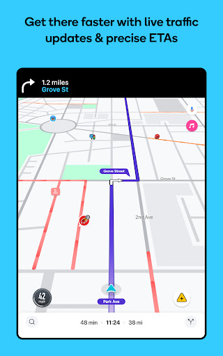 Waze Navigation & Live Traffic Screenshot 16