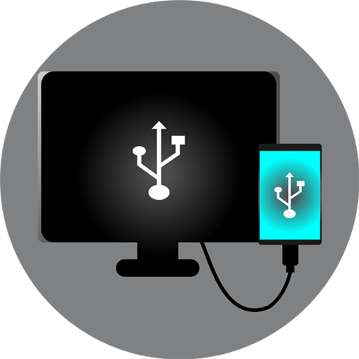 USB Connector Cast Phone to TV