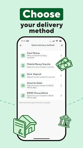 BOSS Money Transfer. Send Cash Screenshot 1