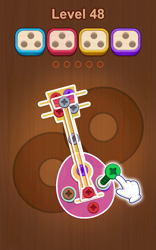 Woodbolt Sort: Nuts & Screws Screenshot 10