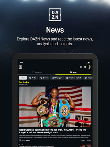 DAZN - Watch Live Sports Screenshot 21
