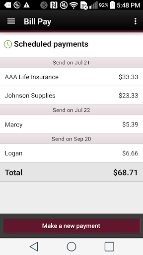 Mechanics Bank Mobile Banking Screenshot 10
