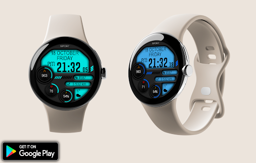 Digital Iwasa Watch Face Screenshot 6