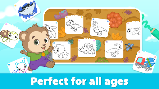 Coloring for Kids: Drawing 2-6 Screenshot 2